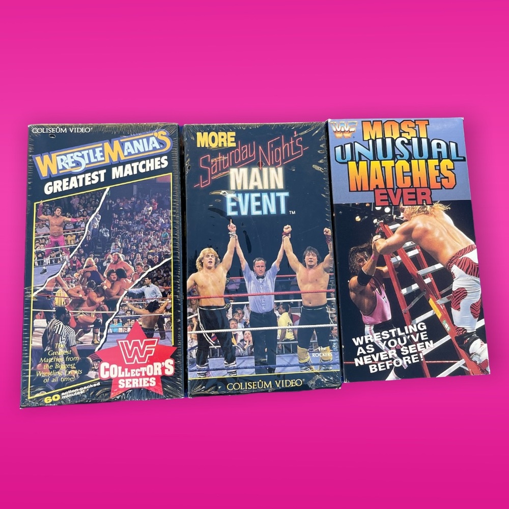 VINTAGE 90’s WWF VHS